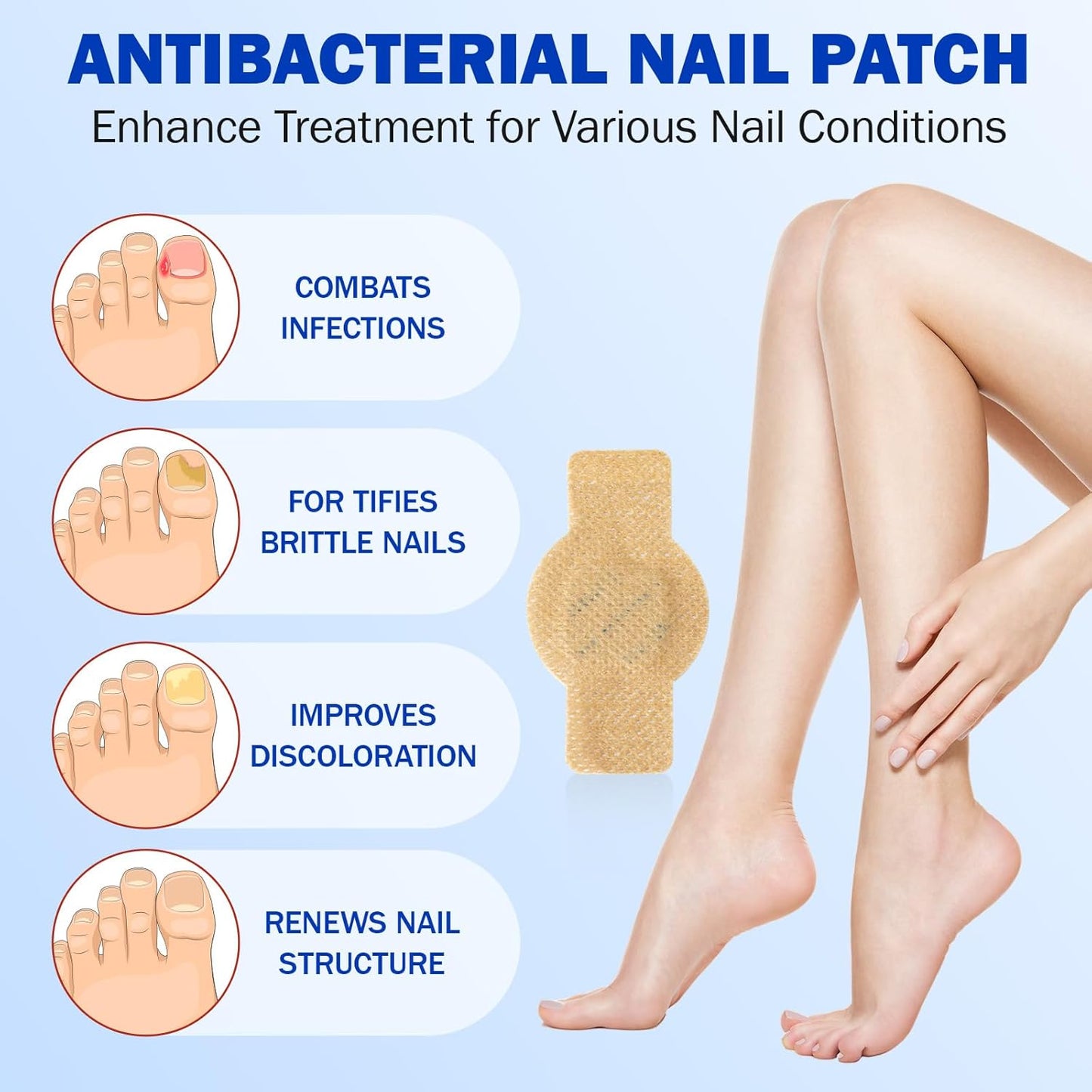 CL™ Overnight Repair Nail Patches (21-Pack)
